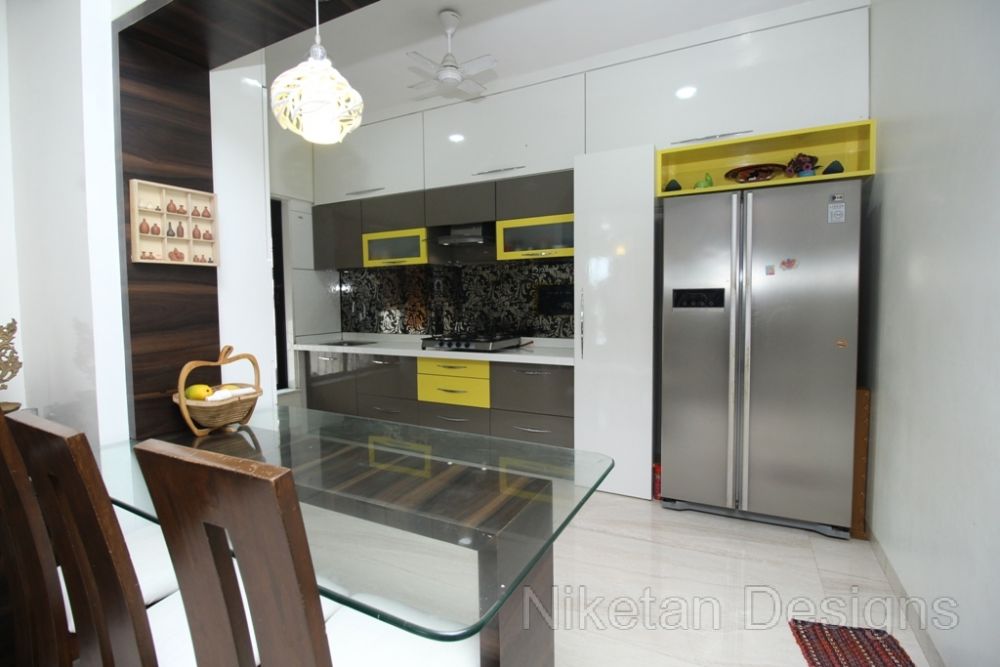 Niketan's smart interior design concept for kitchen area